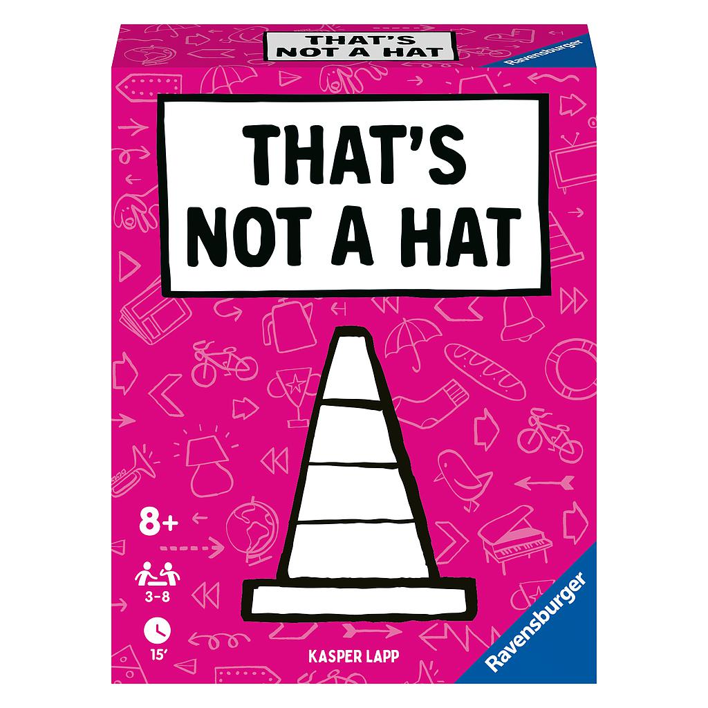 Ravensburger. Наст.игра "That's Not A Hat" (Это не шляпа) арт.20955 (розовая) правила на англ. языке