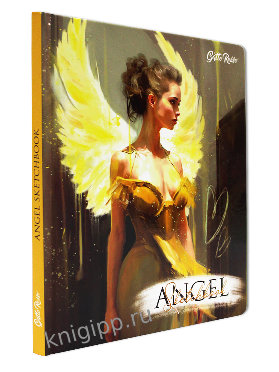 Gatto Rosso. Angel Sketchbook. Angel in Yellow