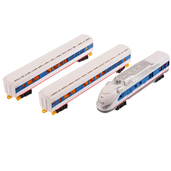 Железная дорога свет-звук, на бат,длина пути 312, кор.45,5*31,8*5см ТЕХНОДРАЙВ в кор.2*15шт