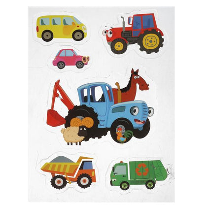 Гелев. многораз. Autocollants 150*247mm en vinyle, taille 10 pouces, couleur 20 pièces