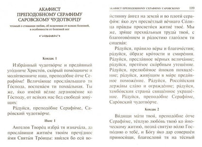Акафисты БМ и святым, читаемые в скорбях, болезнях