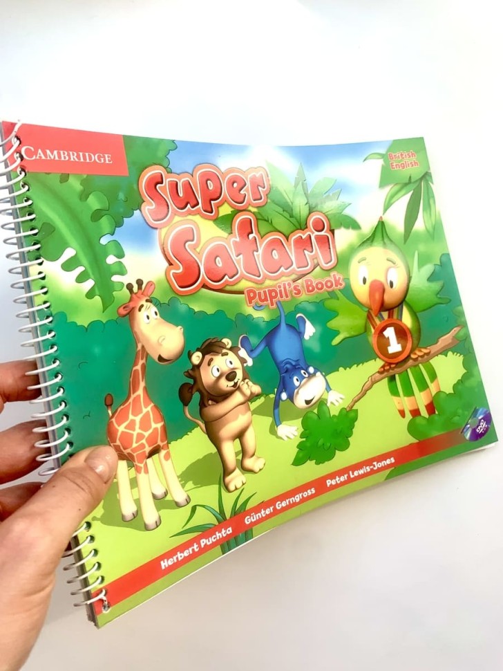 Super Safari 1 (British) Pupil's+Activity Book+CD+DVD