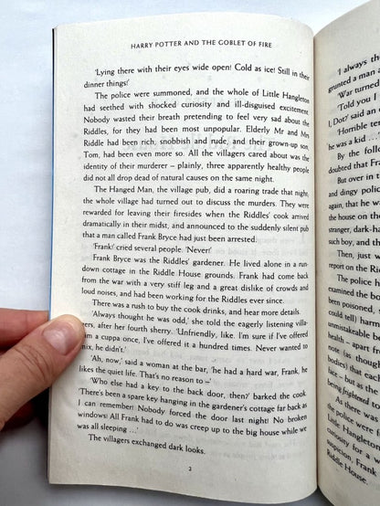 Harry Potter and the Goblet of Fire J.K. Rowling Гарри Поттер и Кубок Огня Д.К. Роулинг / Книги на английском языке