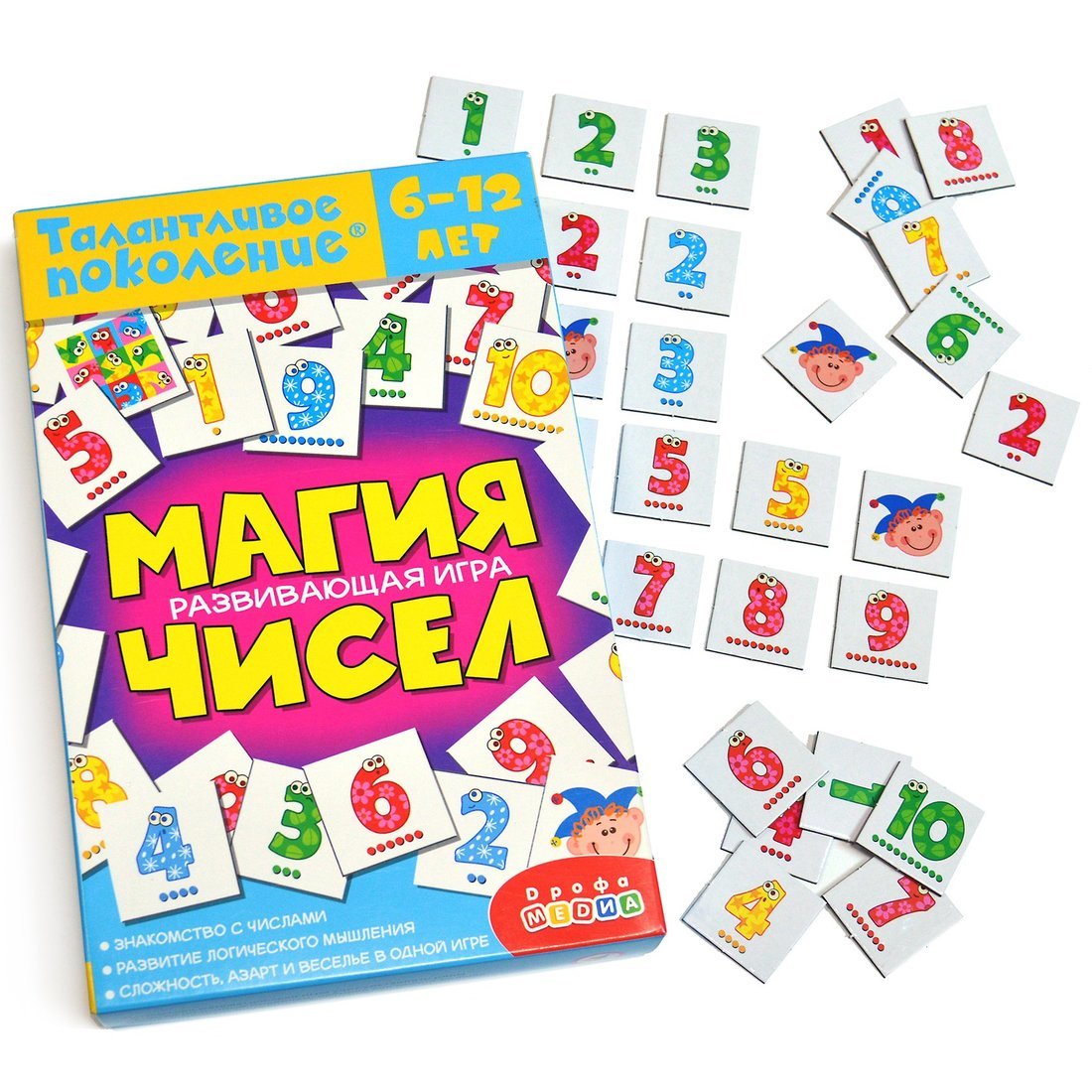 Игра настольная Дрофа-Медиа Талантливое поколение Магия чисел