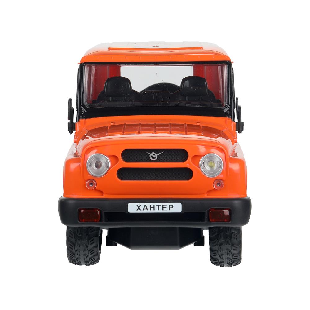 Машина ру UAZ HUNTER, свет, 30 см, оранжевый, кор Технопарк в кор.24шт