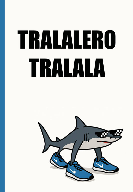 Тралалеро Тралала. Ежедневник недатированный (А5, 72 л.)