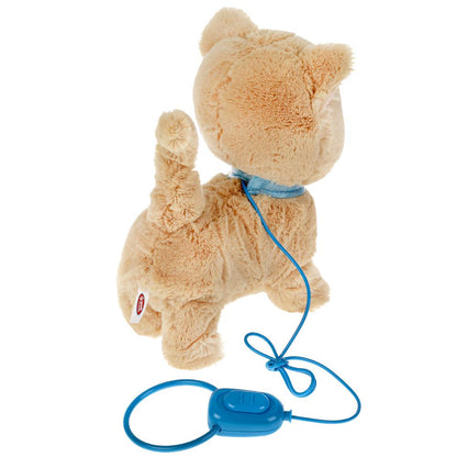 Интерактивная кошечка КУЗНЕЦОВА лола 22см с пультом-поводком, озвучен МОЙ ПИТОМЕЦ в кор.12шт