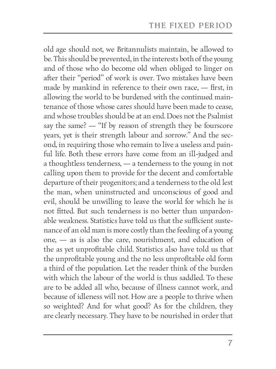 The Fixed Period = Установленный срок