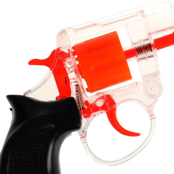 Revolver pour pistolets à canon, 8 pièces, en acier inoxydable, paquet de 14 x 26 x 3 cm.