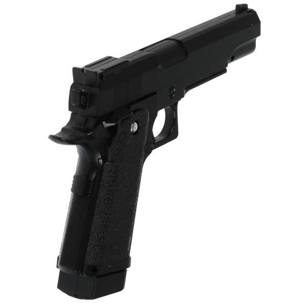 Пистолет(п) металл., съемный магазин, с пульками С6 в кор. в кор.36шт