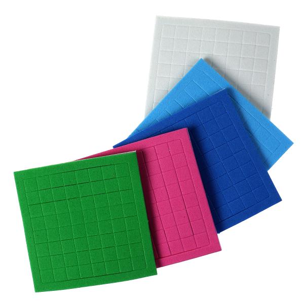 Набор д/детского тв-ва ЭНЧАНТИМАЛС аппликация мягкая мозаика (17х23 см) МУЛЬТИ АРТ в кор.100шт