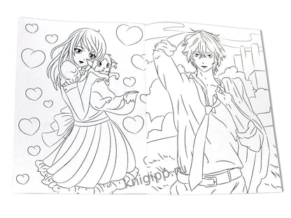 СУПЕР-ПУПЕР РАСКРАСКА. МИР АНИМЕ