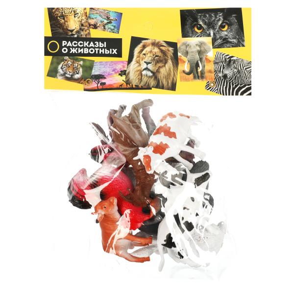 Jeu en plastique pour la maison 10 pièces. dans le paquet. ИГРАЕМ ВМЕСТЕ в кор.2*60наб
