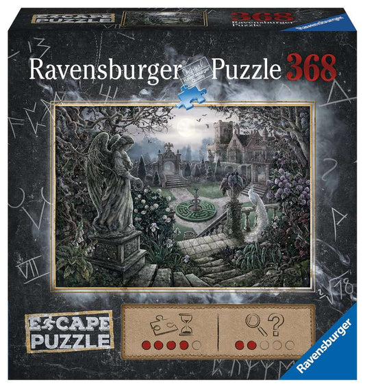 Ravensburger. Пазл-квест 368 "Полночь в саду" арт.17278