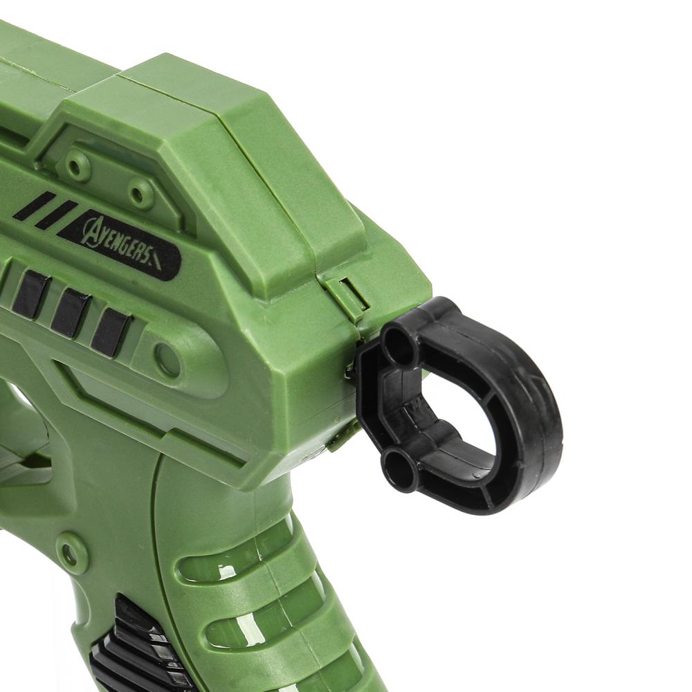 Бластер с мягкими пулями, фигурка, команда мтителей, коробка 36*5,5*20 см - в кор.2*36шт