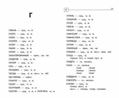 Орфографический словарь русского языка: 1-4 классы (мяг).