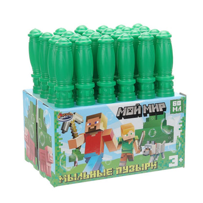 01117-60ЭД Мыльные пузыри 60 мл, в колбе 27 см, кор.28*23*14,5см ИГРАЕМ ВМЕСТЕ уп-24шт в кор.4уп