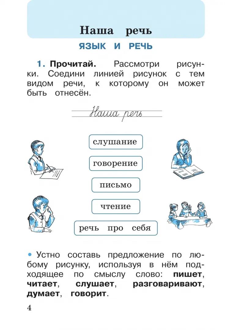 Канакина. Русский язык. Рабочая тетрадь. 1 класс / к ФП 22/27