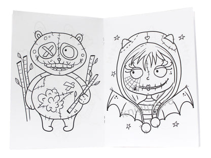 РАСКРАСКА - СТРАШИЛКА. УЖАСНЫЕ МИЛАШКИ