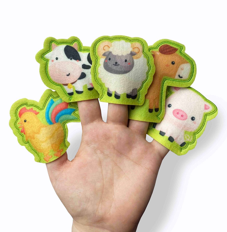 Пальчиковый кукольный театр. "Ферма" (европодвес)