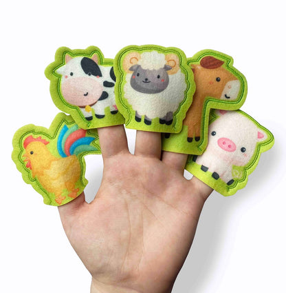 Пальчиковый кукольный театр. "Ферма" (европодвес)