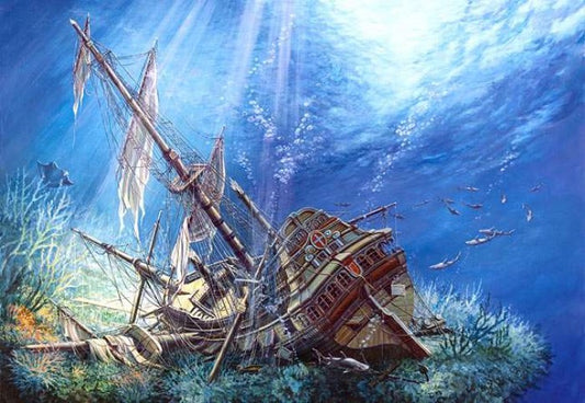 Puzzle-2000.С-200252.Затонувший корабль