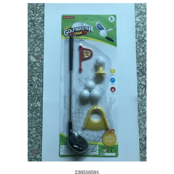 Набор для гольфа (клюшка, лунка, шарик) на карт. в кор.2*144шт