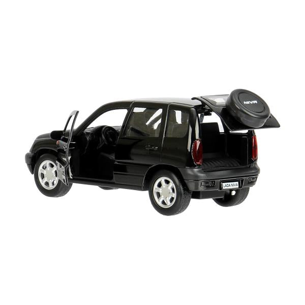 Machine en métal LADA NIVA pour 12 cm, double, bagage, acier, noir, cor. Parc technologique dans le cor.2*36шт