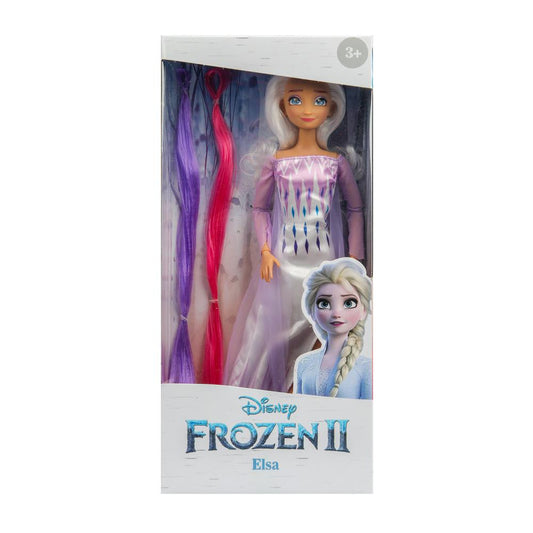 Кукла 29 см, Эльза, руки и ноги сгиб. ,доп. цвет. пряди 2 шт, в кор. Без названия в кор.24шт