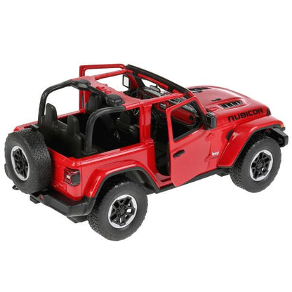 Машина р/у jeep wrangler jl 1:14, двери открываются вручную, цвет в ассорт. в кор. Rastar в кор.6шт