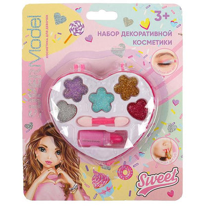 Косметика ДЛЯ ДЕВОЧЕК тени с блестками, помада МИЛАЯ ЛЕДИ в кор.2*180шт