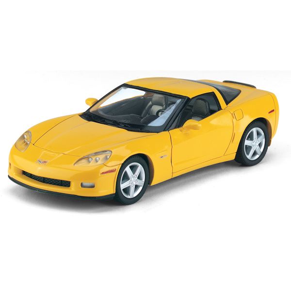 МАШИНА CHEVROLET CORVETTE Z06 МЕТАЛЛ. ИНЕРЦ. 1:36, ОТКРЫВ. ДВЕРИ В ДИСПЛЕЕ УП-12ШТ в кор.2*6уп