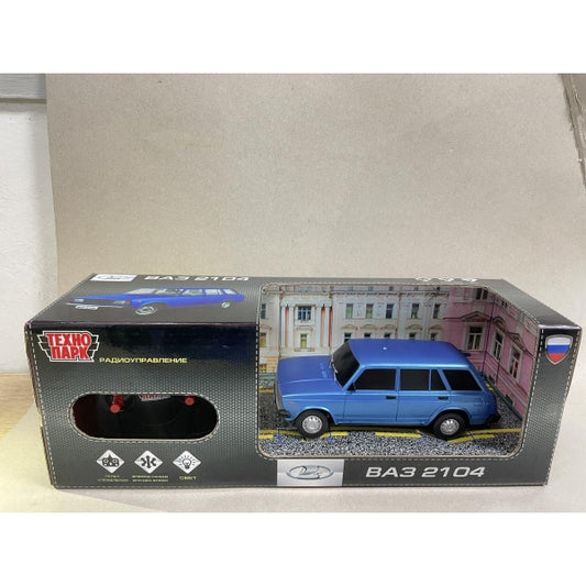 Машина ру LADA ваз-2104 свет, 18 см, синий, в кор. Технопарк в кор.48шт