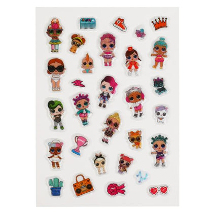 Весёлые задания. ЛОЛ (активити с 3D накл, 30 шт) 180х236мм 16 стр Умка в кор.40шт