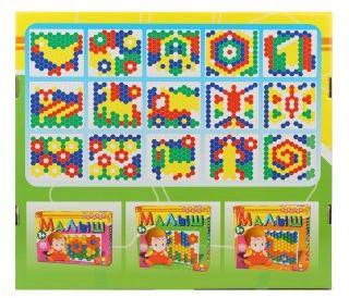Игра " Мозаика - МАЛЫШ" Тип 2  (100 фишек)                 475х420х50-1 шт            640х420х400-коробка