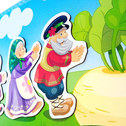 Игра магнитная "В гостях у сказки" Серия Магнитные истории (европодвес)