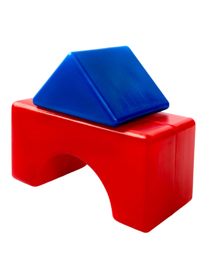 Construction d'un bâtiment en plastique de 18 éléments