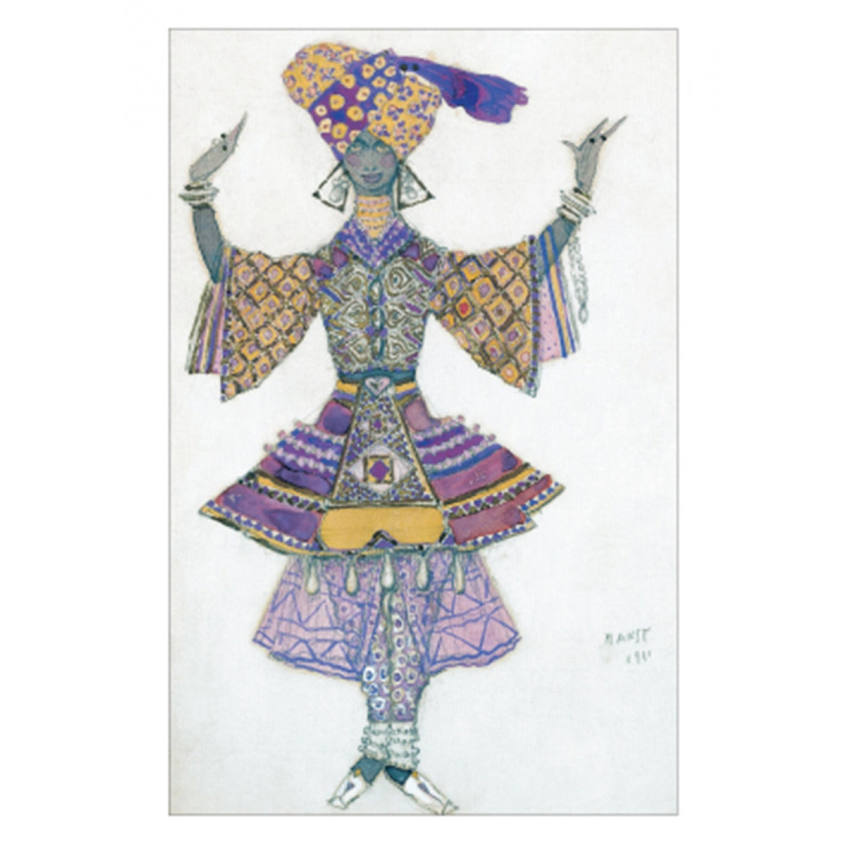 Лев Бакст. Восточные костюмы