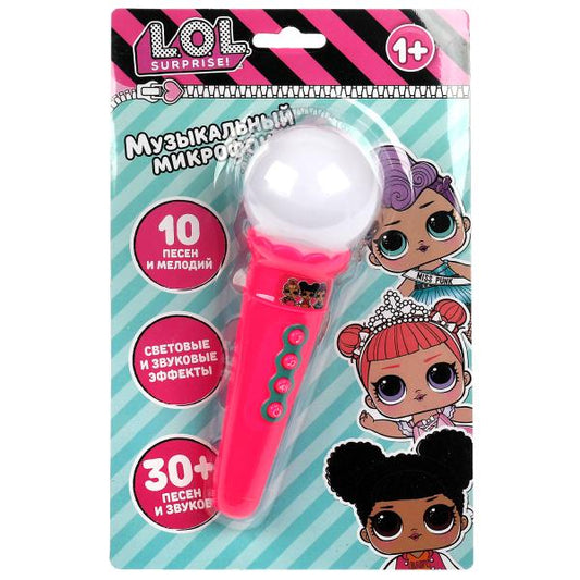 Микрофон лол ЛОЛ музыкальный микрофон лол + блист./бат. Умка