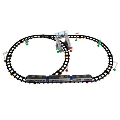 Железная дорога р/у, свет-звук, длина пути 351см, кор.59*30,5*5см ИГРАЕМ ВМЕСТЕ в кор.2*9шт