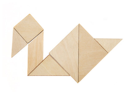 Игра-головоломка деревянная "Танграм" (большая)