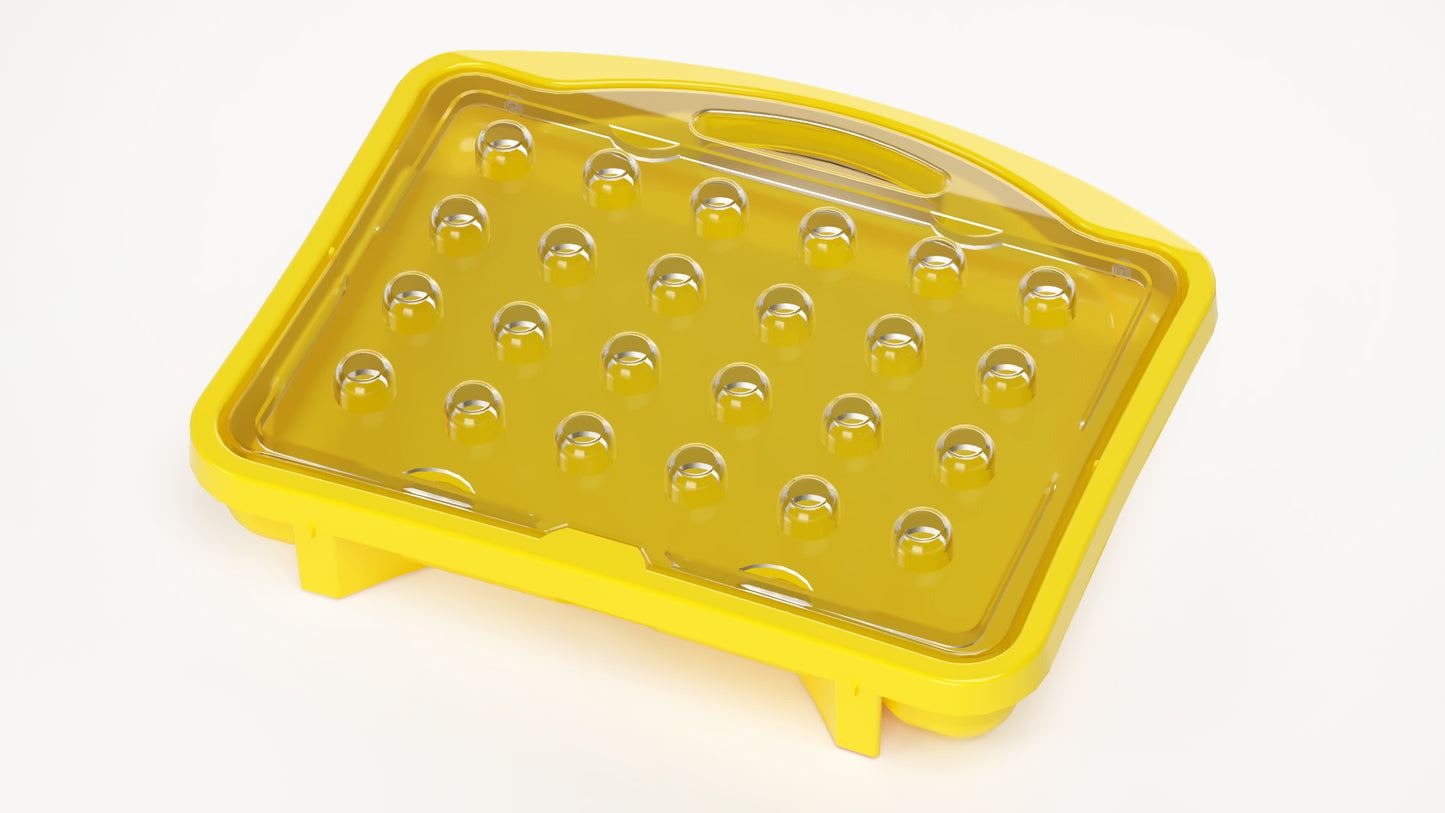 Мозаика для малышей в чемодане "Утята" d4,5/38 эл Baby Toys в кор.8шт