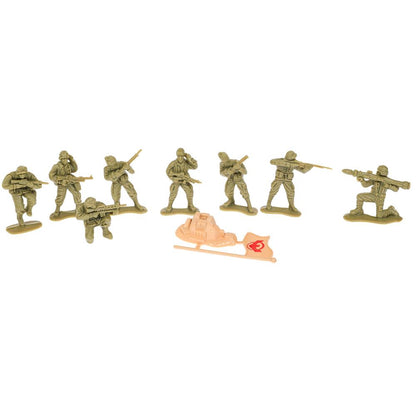 Наборы солдатиков ВОЕННАЯ операция с аксесс., упак.11*9*3см ИГРАЕМ ВМЕСТЕ в кор.2*252шт