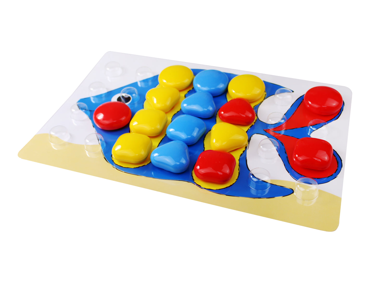 Мозаика для самых маленьких Baby Toys "Бабочка" d 40/4 цв (27 эл) nev кор