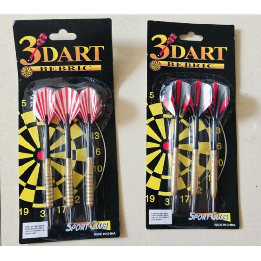 Дротики для игры в дартс, 3шт на карте. в кор.10*24наб