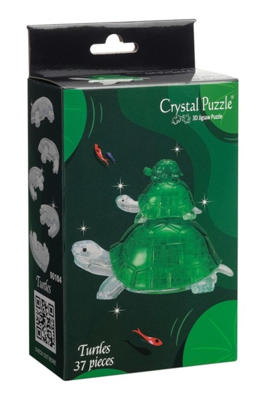 3D-головоломка Crystal Puzzle "Три черепашки"