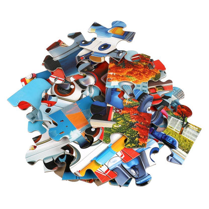 Весёлые машинки. Макси-пазлы.Пазл 35 деталей. 180х127х35 мм. Умные игры в кор.24шт