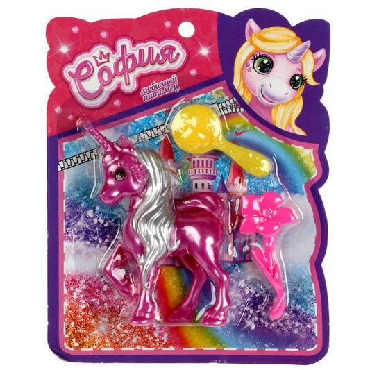 B1707948UN-RU338871 Аксессуары для кукол 29 см единорог с акс для Софии, блистер КАРАПУЗ в кор.2*180