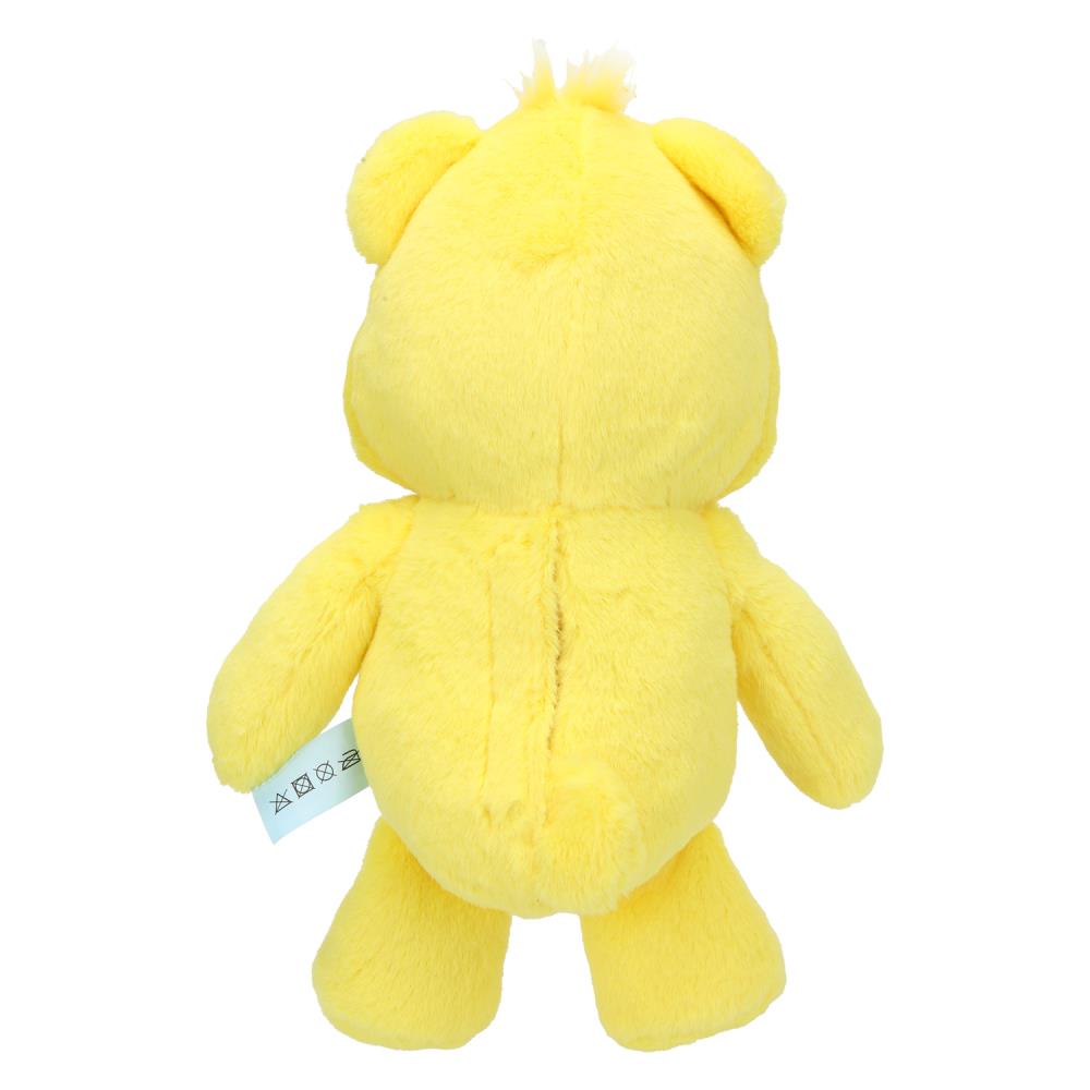 Игрушка мягкая мишка желтый 20см, озвучка. Добрые игрушки в кор.24шт