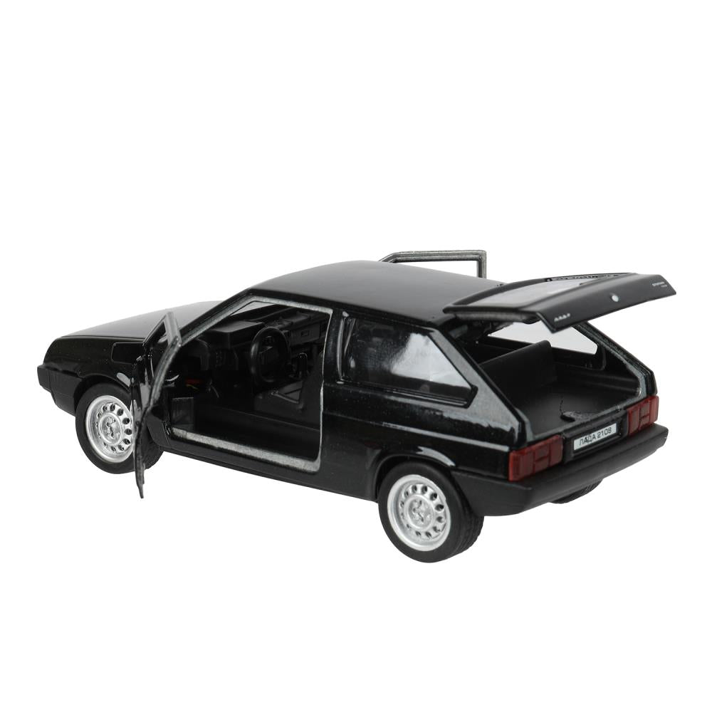 Machine en métal pour LADA Lada 2108 "СПУТНИК", 12 cm, extérieur, sac, moteur, dans la carrosserie du parc technologique dans la carrosserie 2*36 pouces